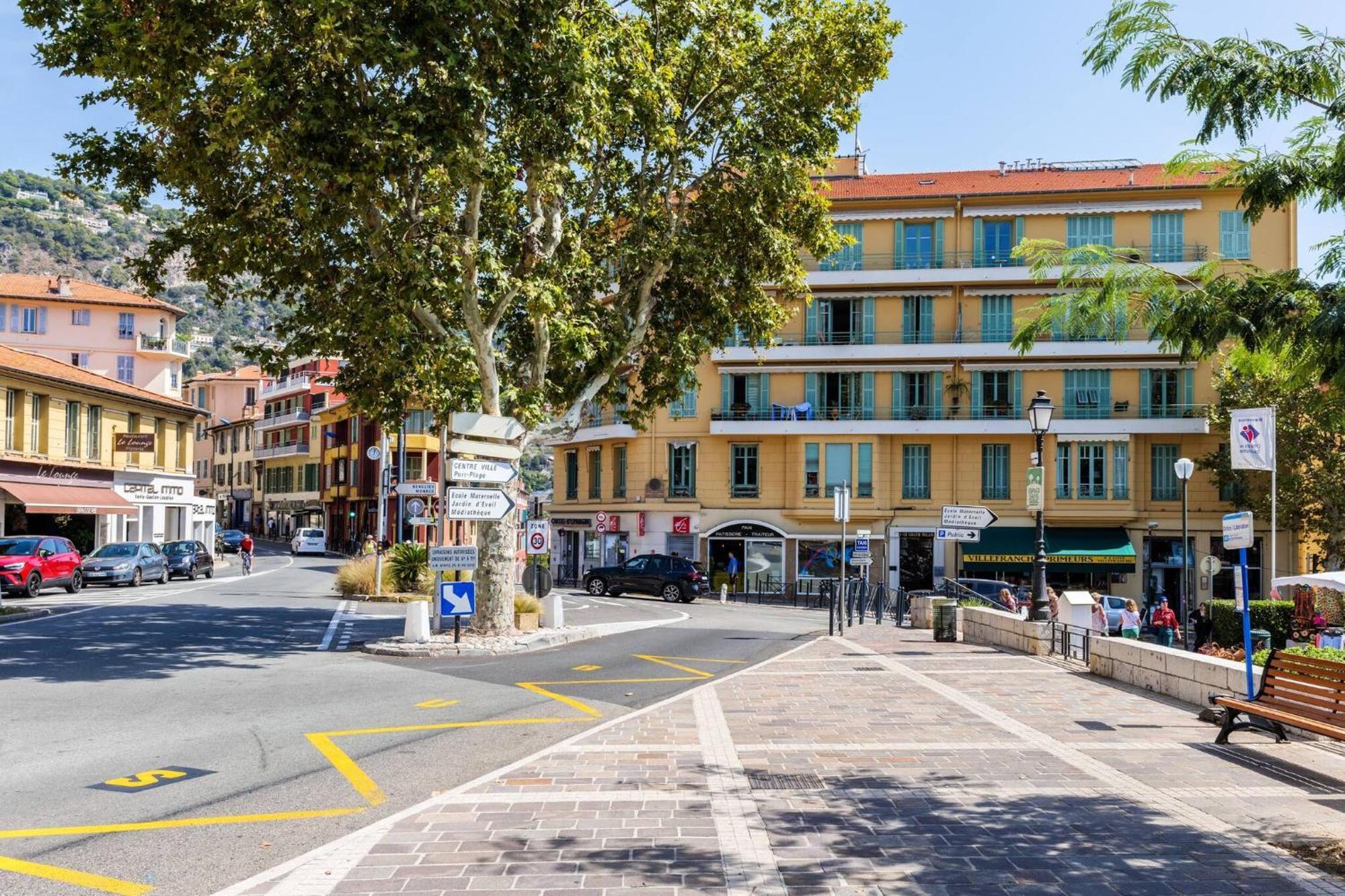 Charmant 3 Pieces Vue Mer Villefranche-sur-Mer Luaran gambar